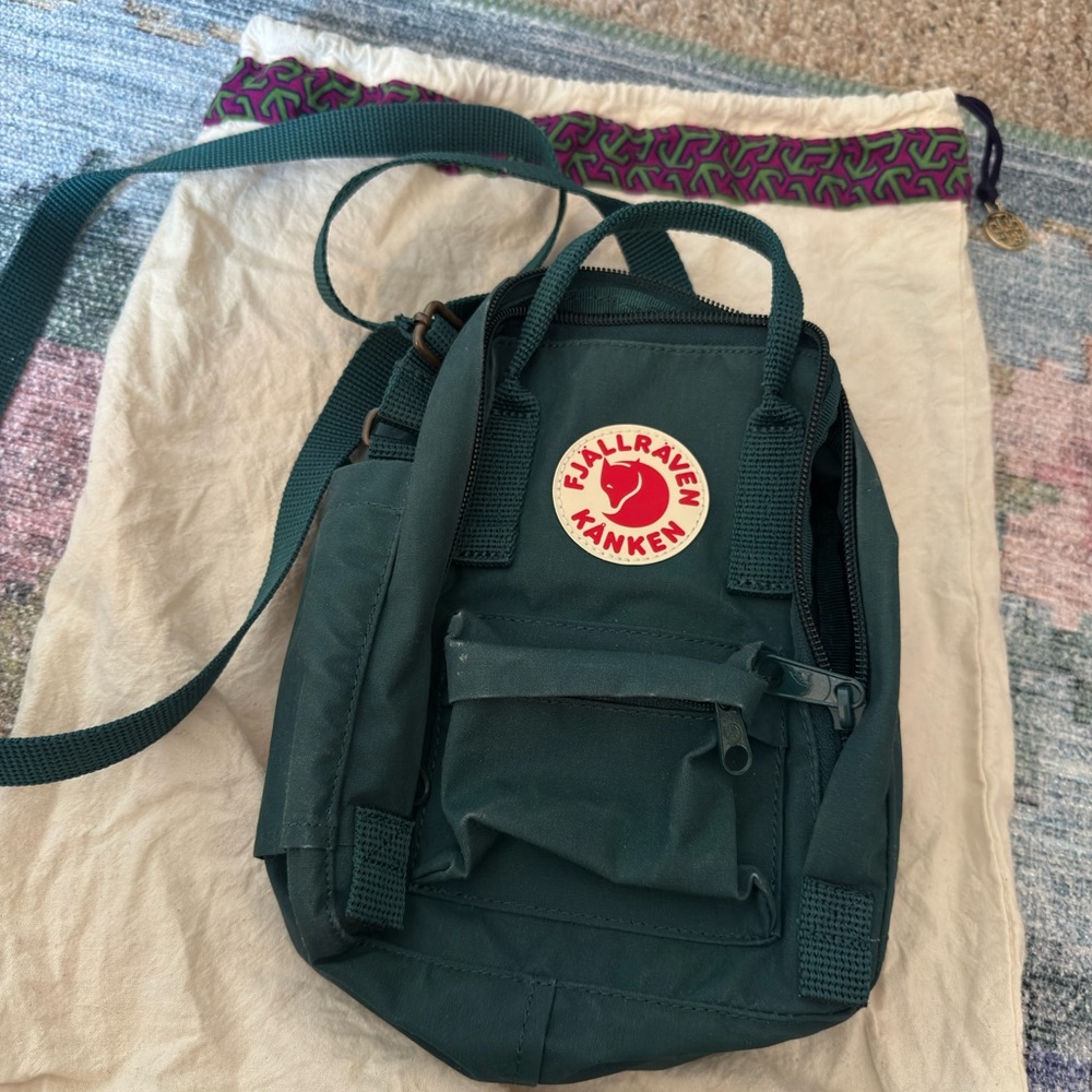 Fjallraven Dark Green Crossbody Bag